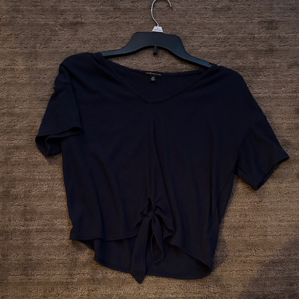 Navy Blue Women's Top
